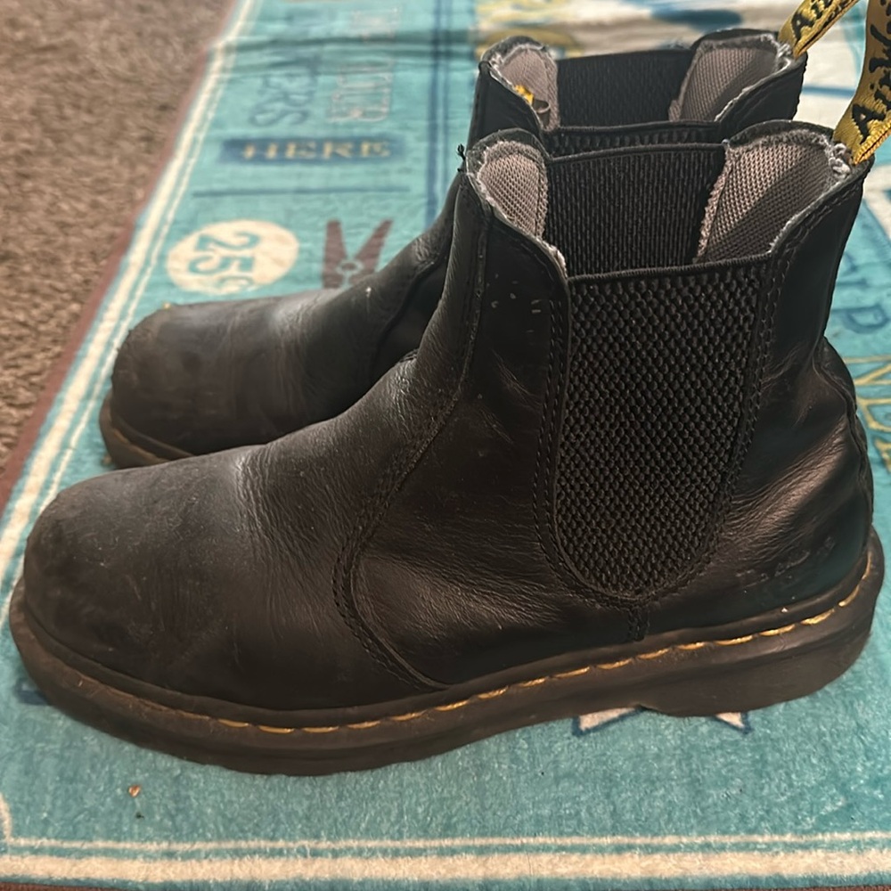 Dr marten steel toe